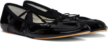 Облекло Tory Burch Tory Burch Mary Jane Bow Ballerina Flats Черно | 170780-006, 3