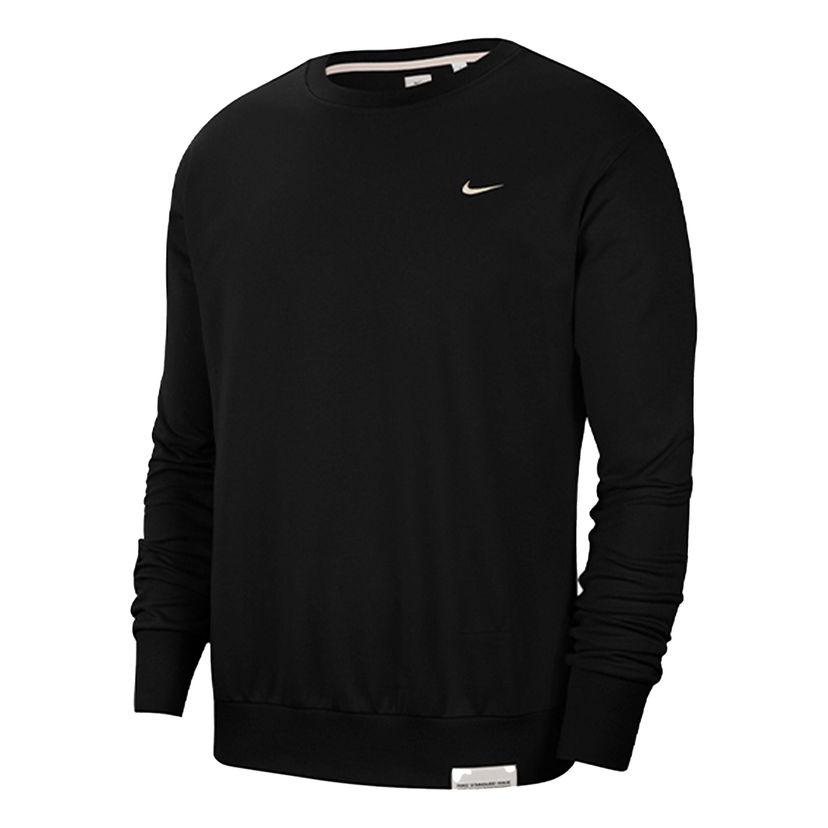 Пуловер Nike Standard Issue Dri-FIT Crew Neck Sweatshirt Черно | CK6359-010