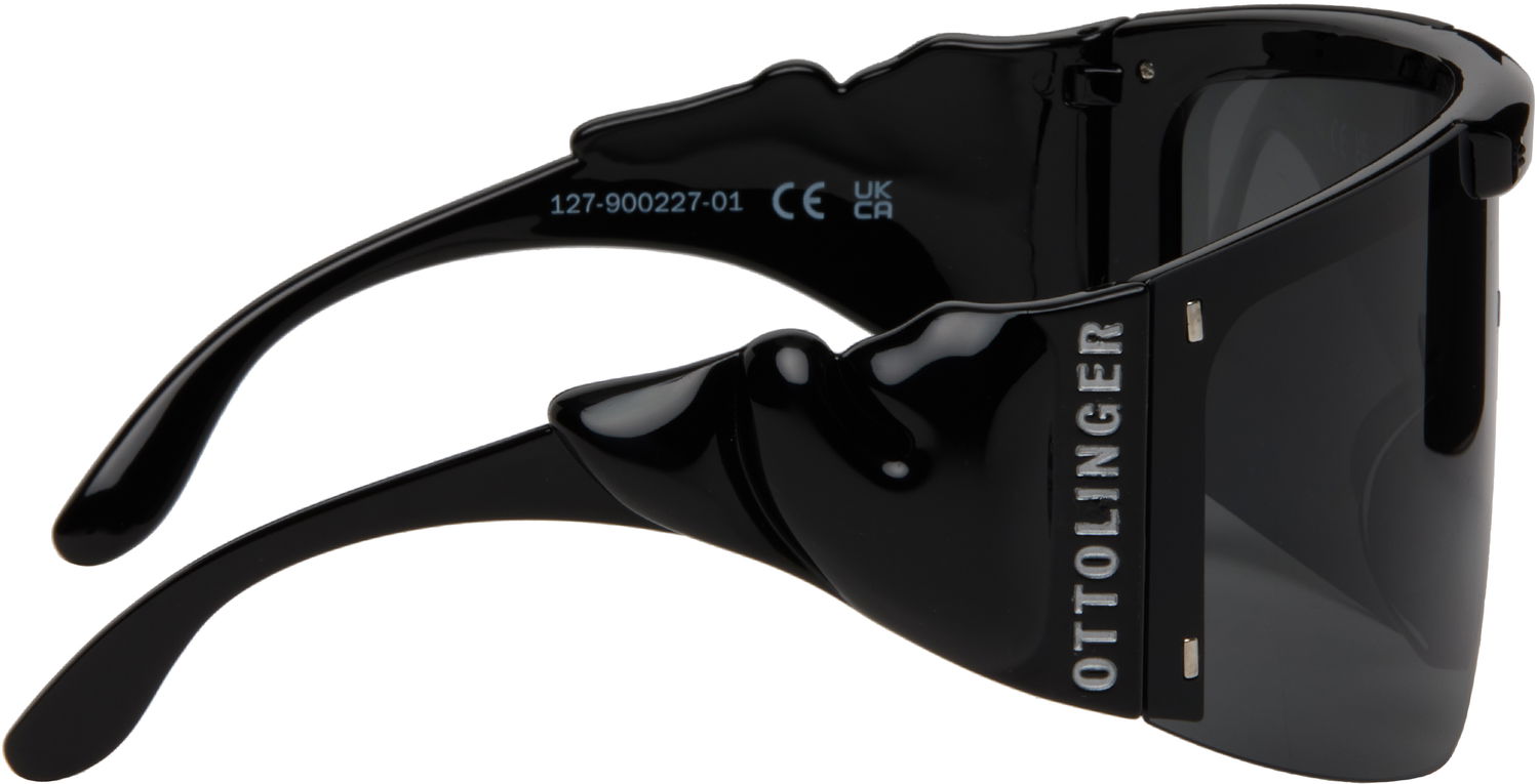 Слънчеви очила Ottolinger Ottolinger Knotted Shield Sunglasses Черно | 127-900227-01, 1