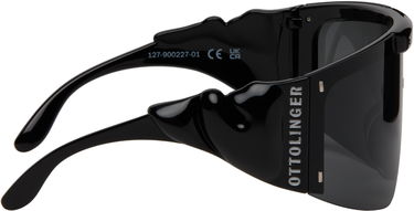 Слънчеви очила Ottolinger Ottolinger Knotted Shield Sunglasses Черно | 127-900227-01, 1