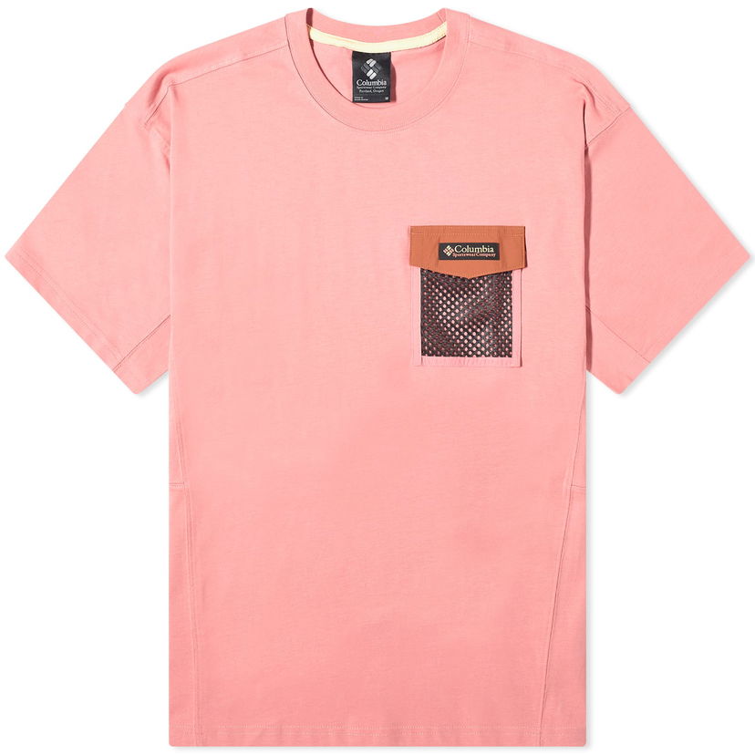 Тениска Columbia Painted Peak Mesh Pocket T-Shirt Розово | 2074481-629