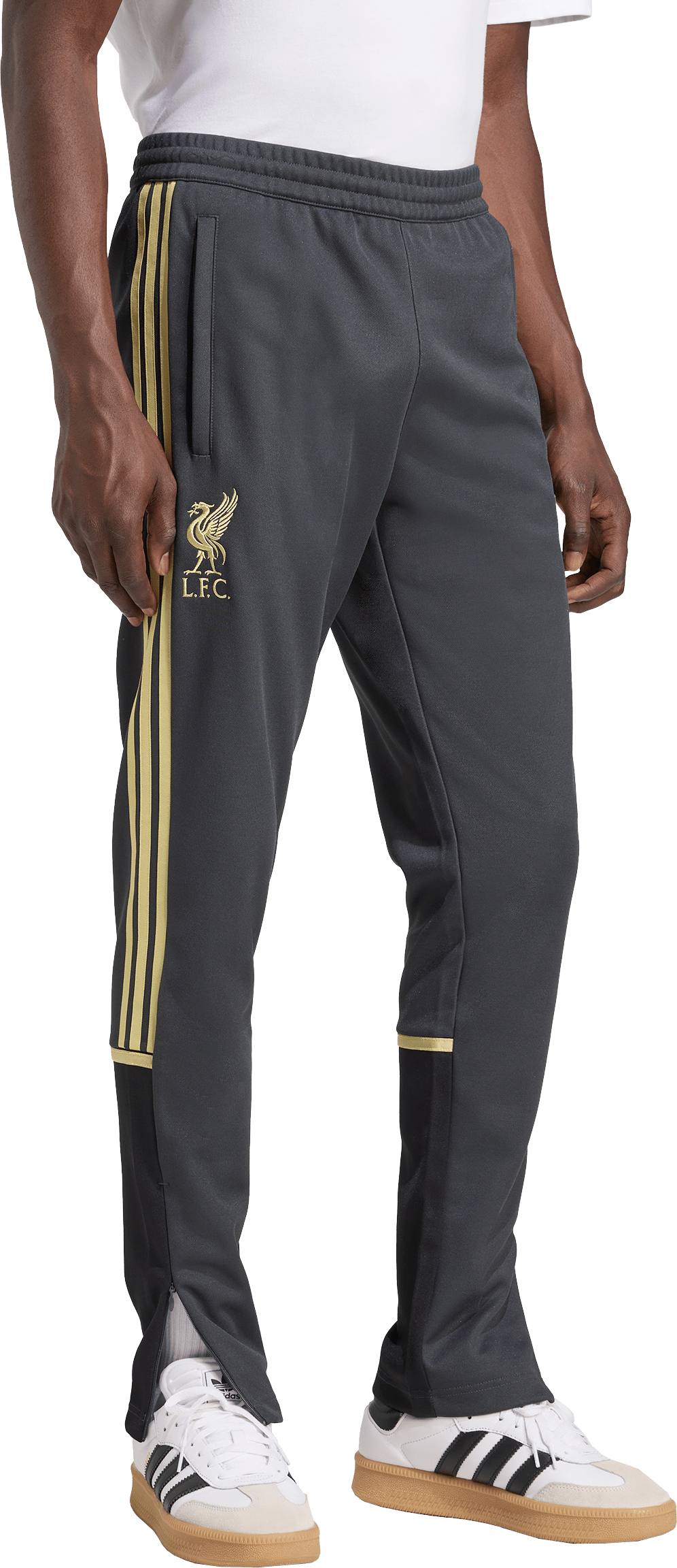 Спортни панталони adidas Originals FC Liverpool Originals Lifestyler Track Pants Черно | kc7800, 1