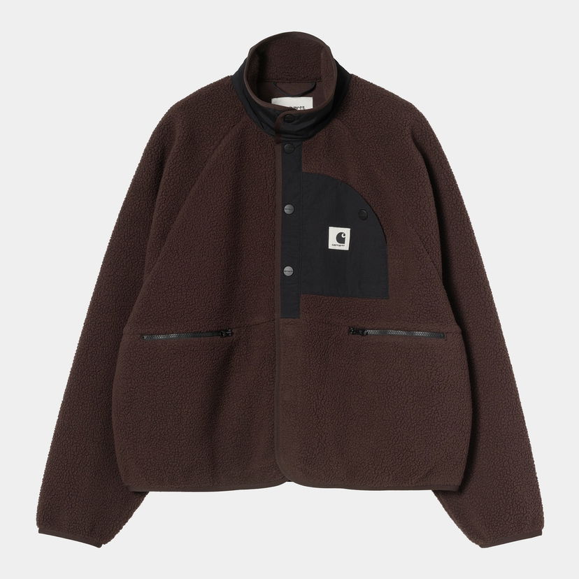 Яке Carhartt WIP Carhartt WIP Flynn Fleece Jacket Кафяво | I035460_9