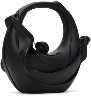 Дамска чанта Feng Chen Wang Feng Chen Wang 3D Chahu Sculptural Handle Bag Черно | FUF18AC21, 1