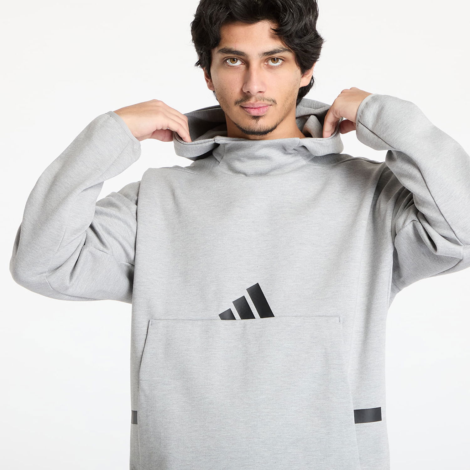 Суитчър adidas Performance Z.N.E. Hoodie Сиво | JE3070, 1