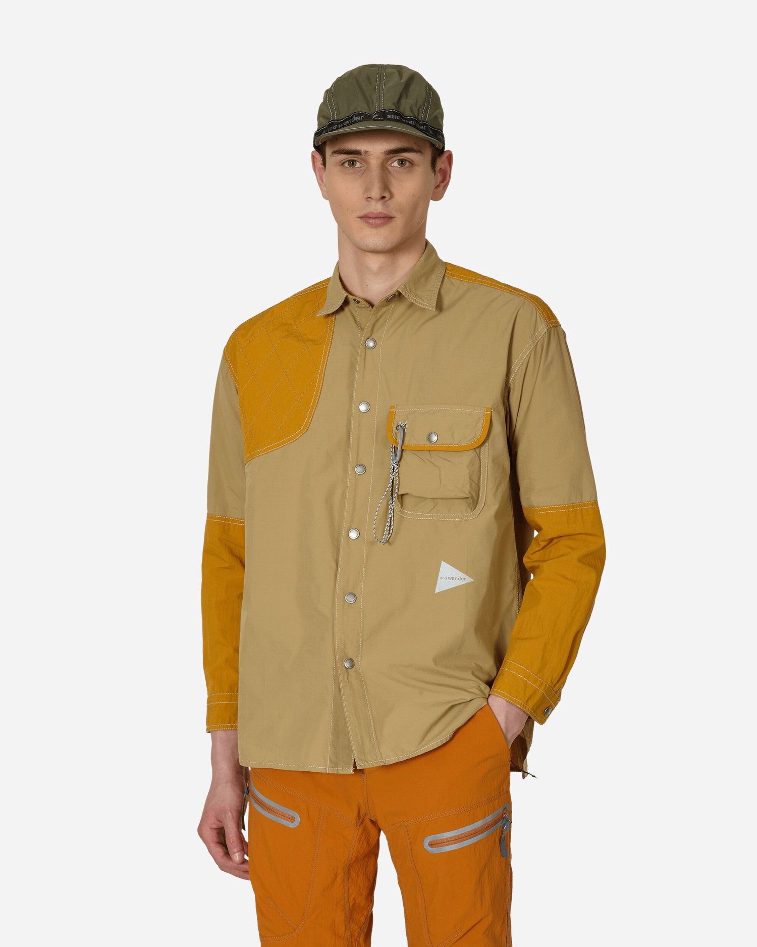 Риза and wander CORDURA Rip Mix Shirt Бежово | 5743183068 040, 1