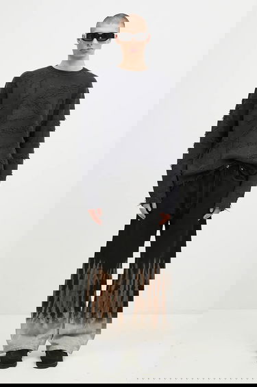 Дънки Rick Owens Rick Owens Geth Flame Effect Wide-Leg Jeans Многоцветен | DU02D2351.BSUN, 4