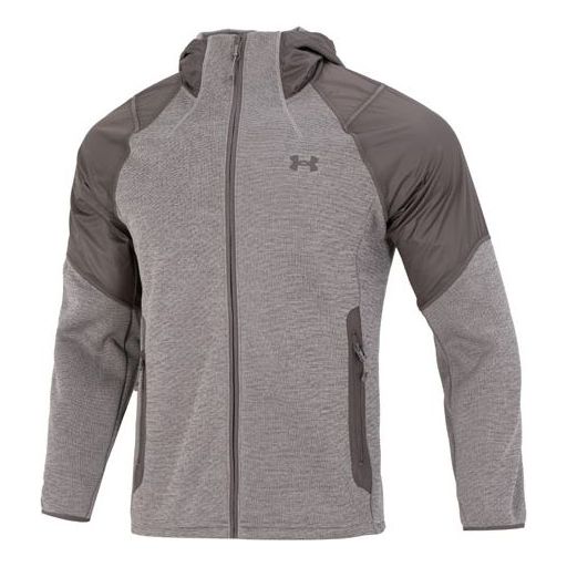 Суитчър Under Armour ColdGear Swacket Hoodie Сиво | 1357475-176, 0