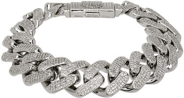 Гривна BAPE BAPE Silver Ape Head Fat Bracelet Металик | 001GDK301006M, 0