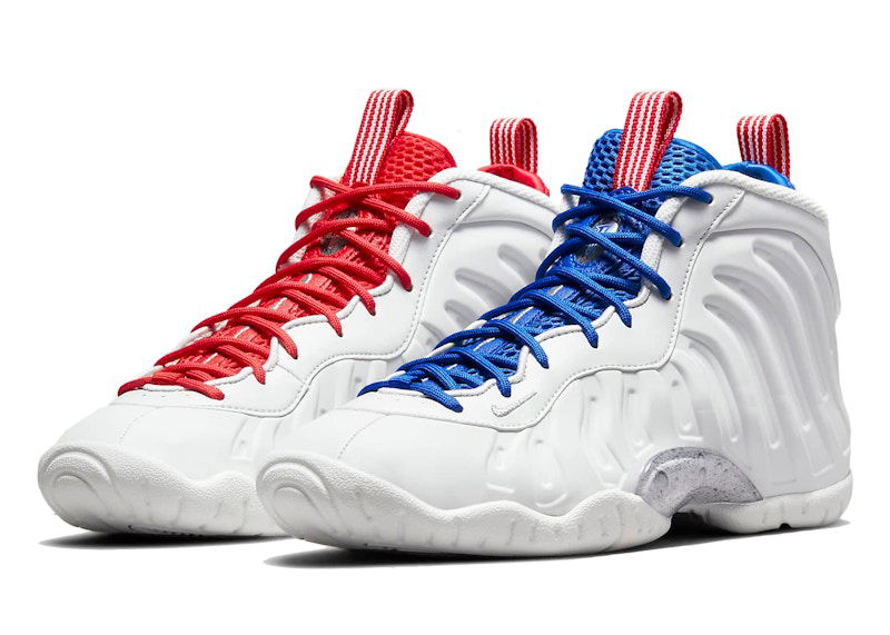 Кецове и обувки Nike Little Posite One USA Moon Бяло | DJ4024-001, 0