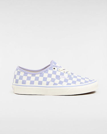 Кецове и обувки Vans Authentic Checkerboard Shoes (checkerboard Lilac) Unisex White, Size 2.5 Сиво | VN000BW5LLC, 0