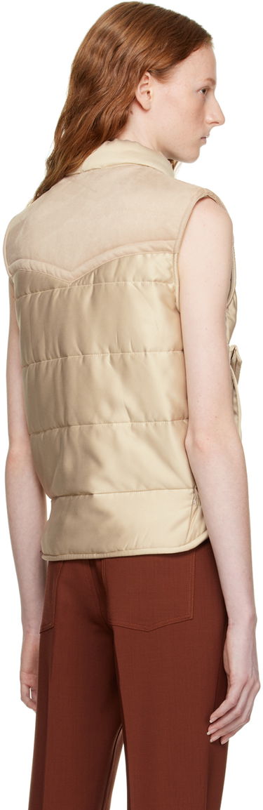 Жилетка rag & bone Erica Puffer Vest Бежово | WAW22H2019PY19, 2
