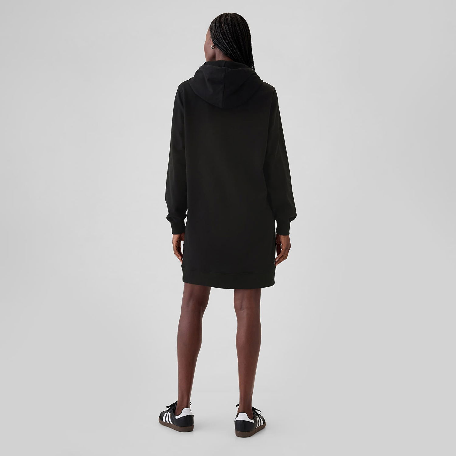 Суитчър GAP Dress Logo Hoodie True Black Черно | 498949-03, 1