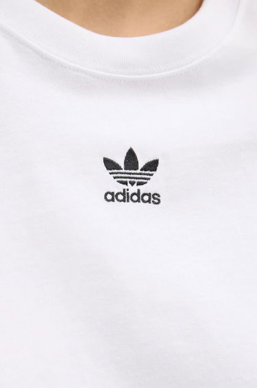 Тениска adidas Originals Originals Essential Cropped T-Shirt Бяло | JJ3385, 4