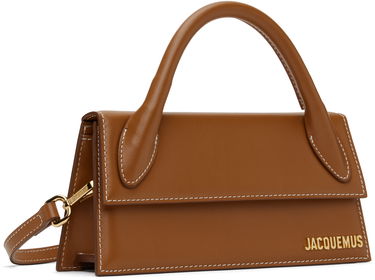 Чанта през рамо Jacquemus Le Papier 'Le Chiquito Long' Clutch Кафяво | 22H213BA004-3072, 1