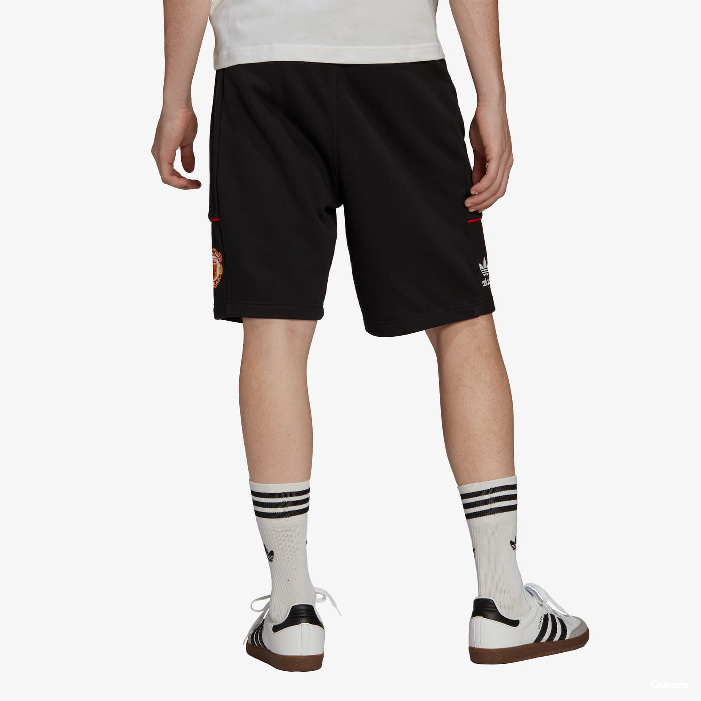 Къси панталони adidas Originals Utd FT Shorts Черно | HP0457, 1