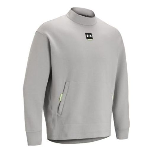 Пуловер Under Armour Summit Knit Mock Fleece Top Сиво | 1373799-592