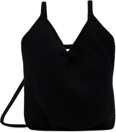 Чанта през рамо We11done We11done Mini Touch Knit Shoulder Bag Черно | WD-AB3-23-481-U-BK, 0