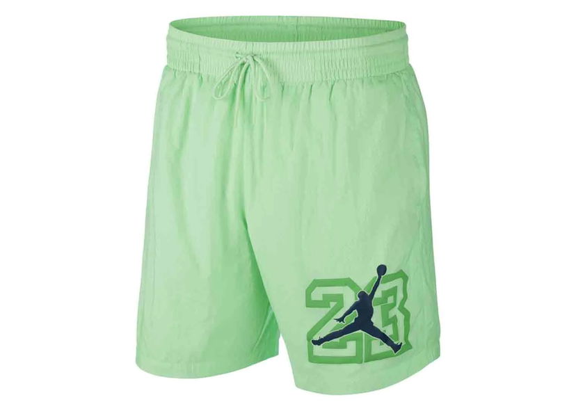 Къси панталони Jordan Jordan Legacy AJ13 Poolside Shorts Illusion Green Зелено | CW0785-350