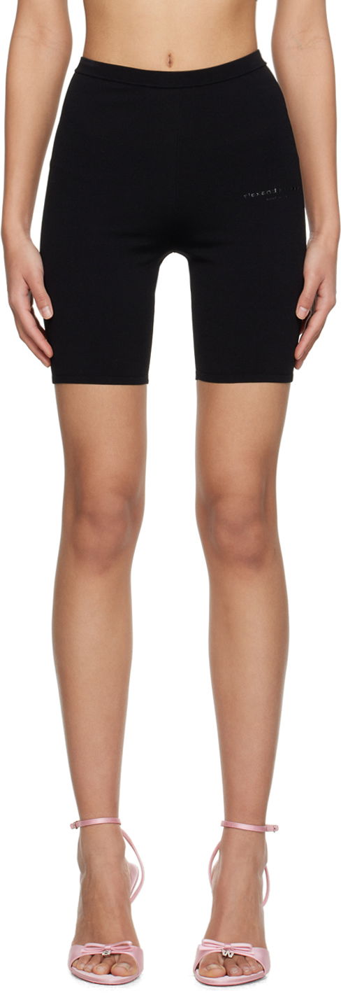 Къси панталони Alexander Wang Alexander Wang.t Bonded Bike Shorts Черно | 4KC2234027, 0