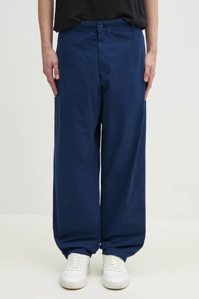 Calder Simple Cotton Wide-Leg Pant