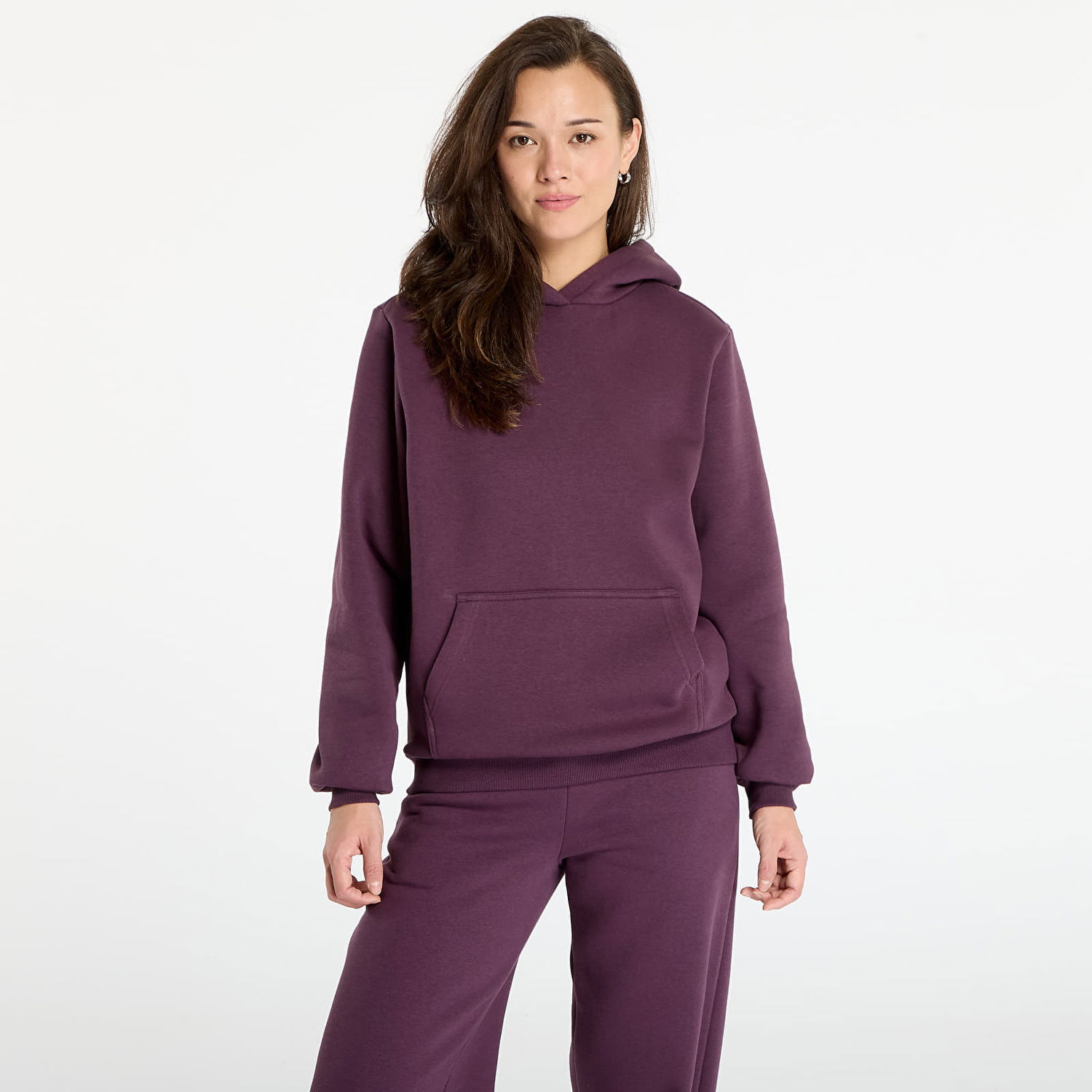 Суитчър Urban Classics Fluffy Hoody Лилаво | TB7105-18329, 0