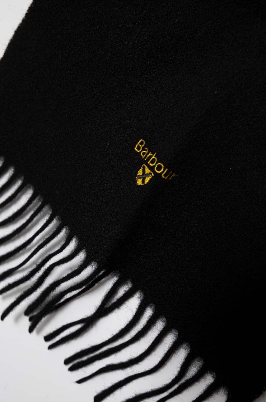 Шал Barbour Wool Scarf Черно | USC0008, 1