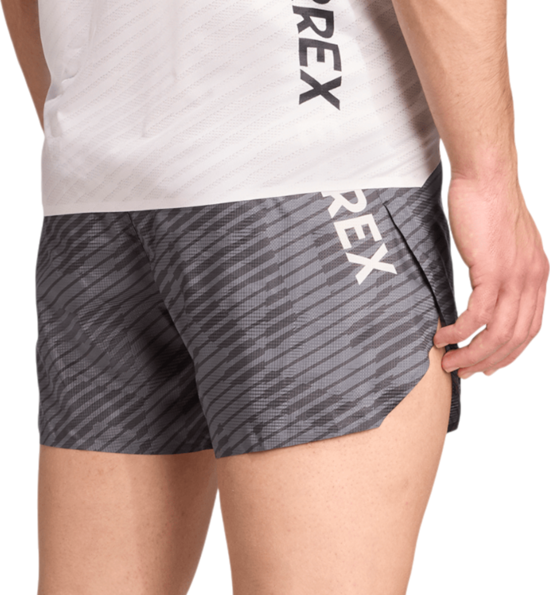 Къси панталони adidas Performance Terrex Techrock Shorts Сиво | jw5318, 1