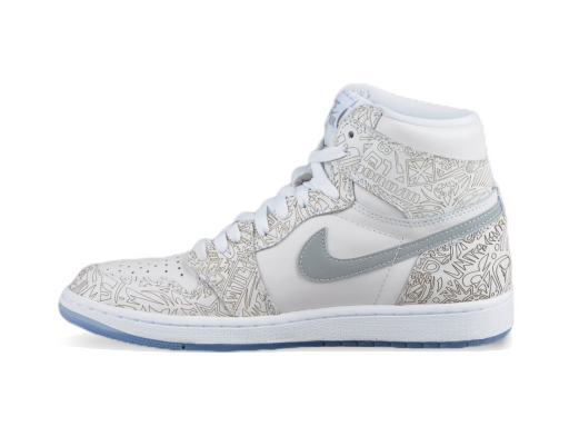Лимитирано Издание Jordan Air Jordan 1 Retro High OG "Laser" Бяло | 705289-100