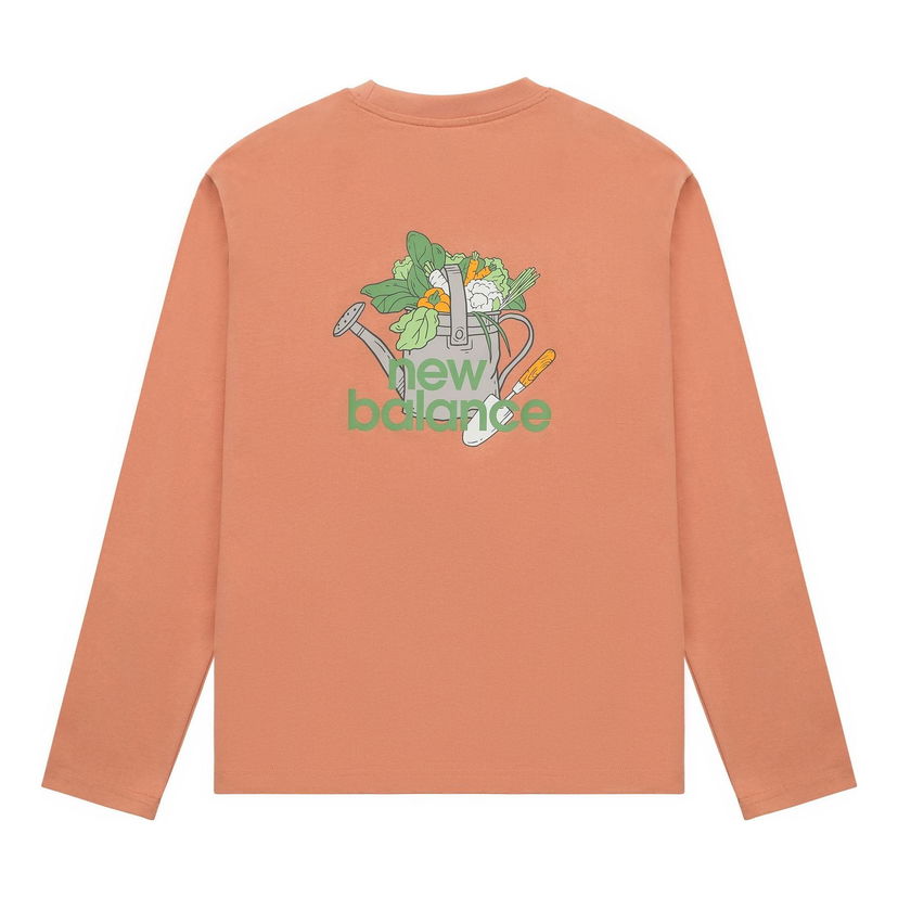 Тениска New Balance Graphic Print Top Оранжево
 | AMT31329-SCE