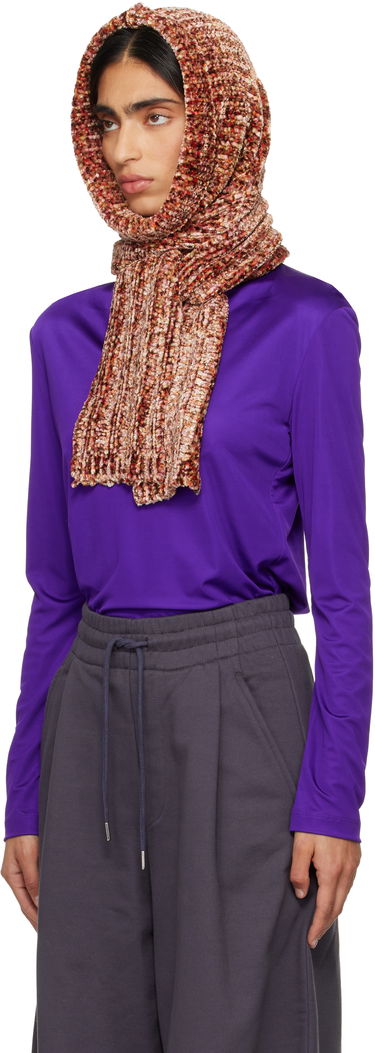 Шал Dries Van Noten Dries Van Noten Textured Knit Hooded Scarf Многоцветен | 252-011239-2723, 3