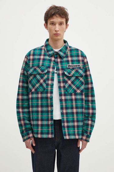 Риза BILLIONAIRE BOYS CLUB Billionaire Boys Club Padded Check Overshirt Зелено | B24430, 0