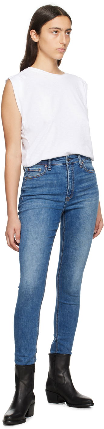 Потник rag & bone Rag & Bone 'The Slub' Women's Tank Top Бяло | WCC23FT018CH18, 3