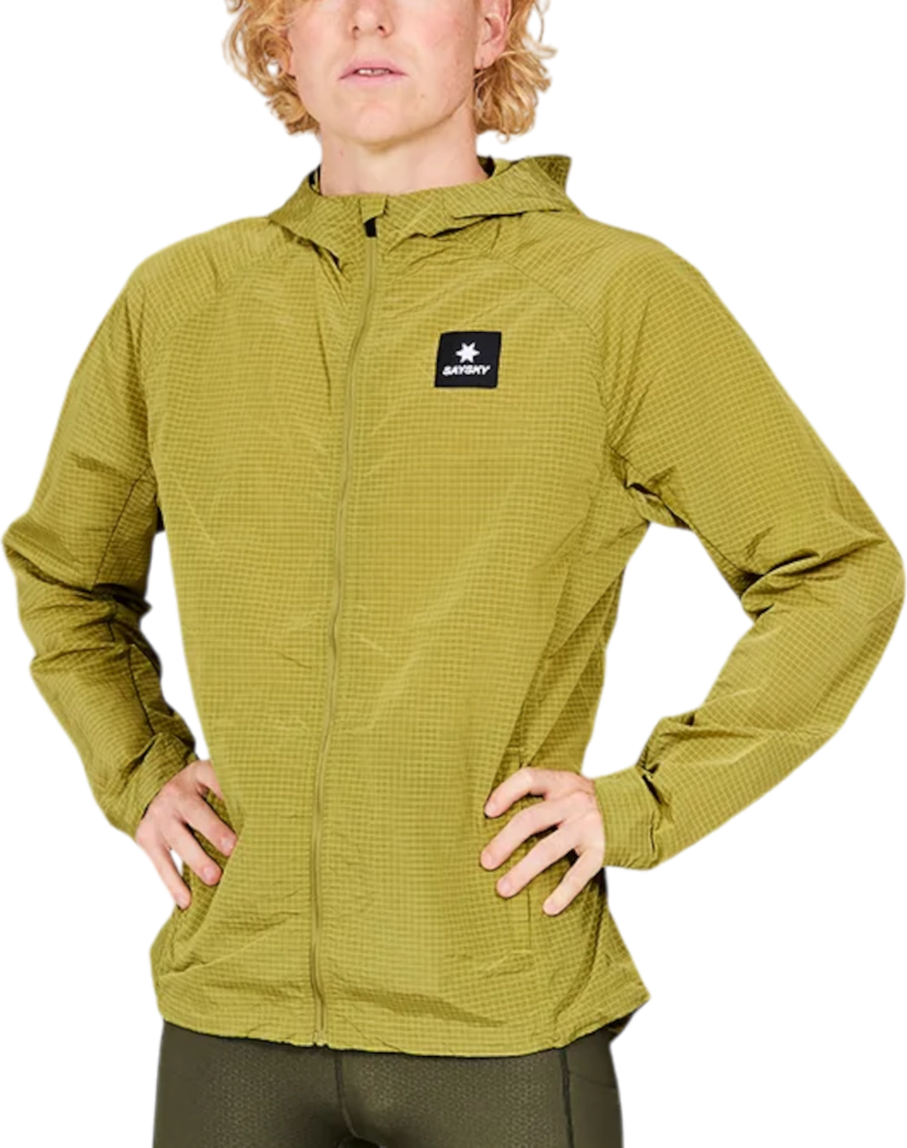Ветровка Saysky Saysky Clean Hooded Jacket Зелено | mmrja30c409