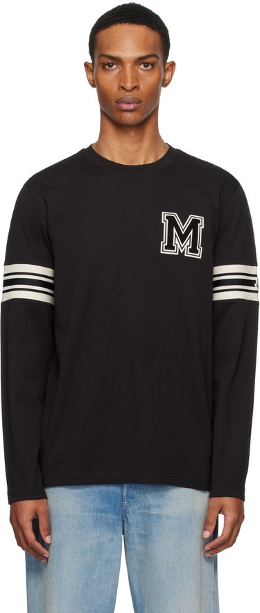 Тениска Moncler Moncler Archivio Long Sleeve T-Shirt Черно | K20918D0000589AYY, 0