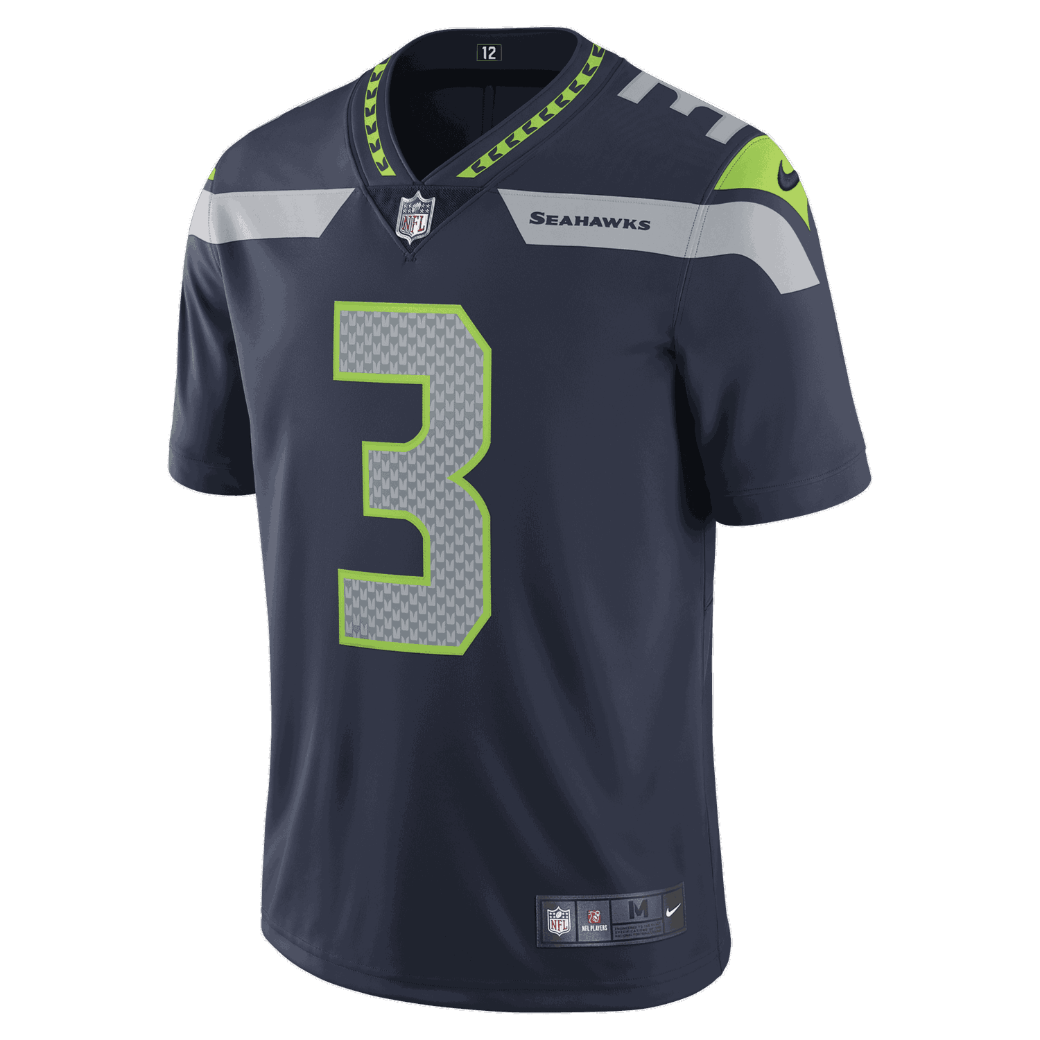 Фланелка Nike NFL Seattle Seahawks Vapor Untouchable Jersey (Russell Wilson) Тъмно синьо | DN2062-419, 0