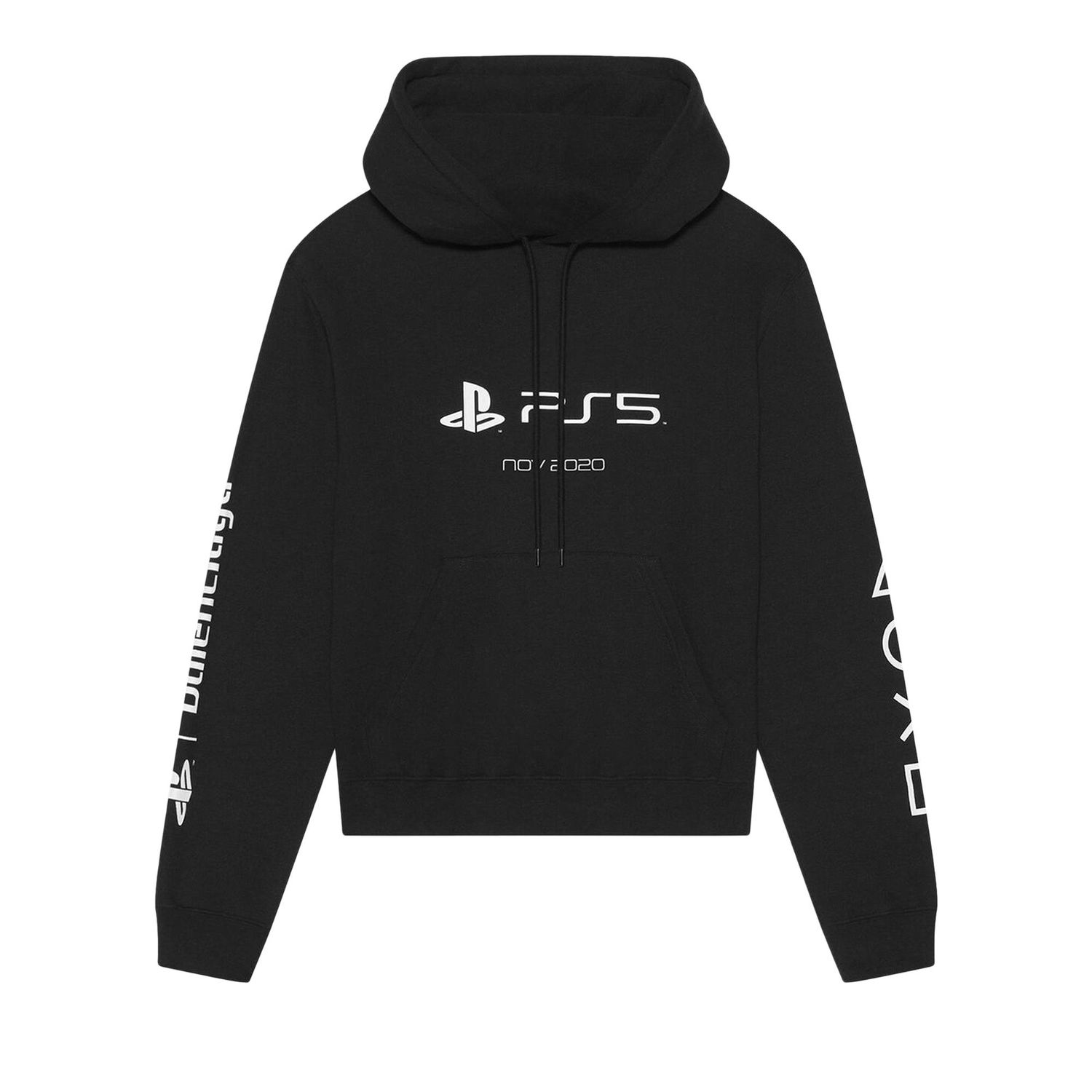 Суитчър Balenciaga Playstation Shrunk Hoodie Черно | 657034 TKVF4 1070, 1