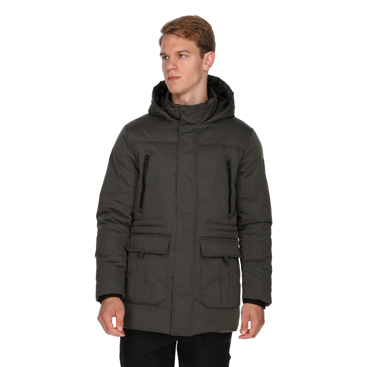 Парка Champion Insulated Hooded Parka WILLIAM Сиво | CHA233M504-61, 0