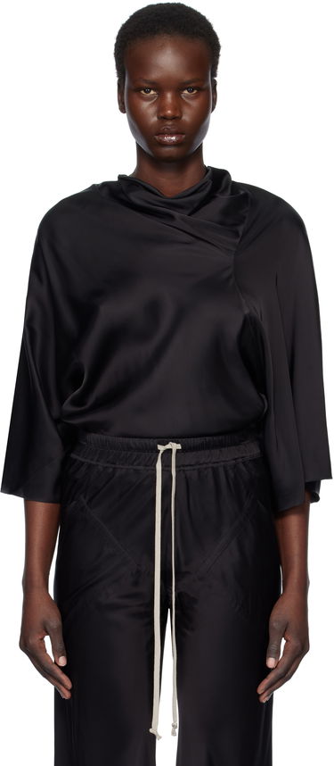 Риза Rick Owens Rick Owens Hollywood Cylinder Top Черно | RP01E7231 SCH, 0