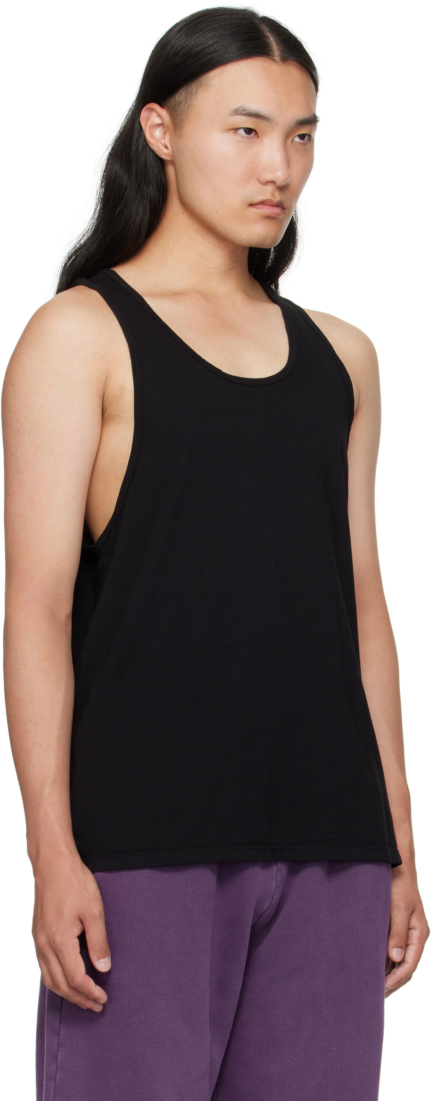 Потник LES TIEN Les Tien Cotton Tank Top Черно | CJ-2046, 1