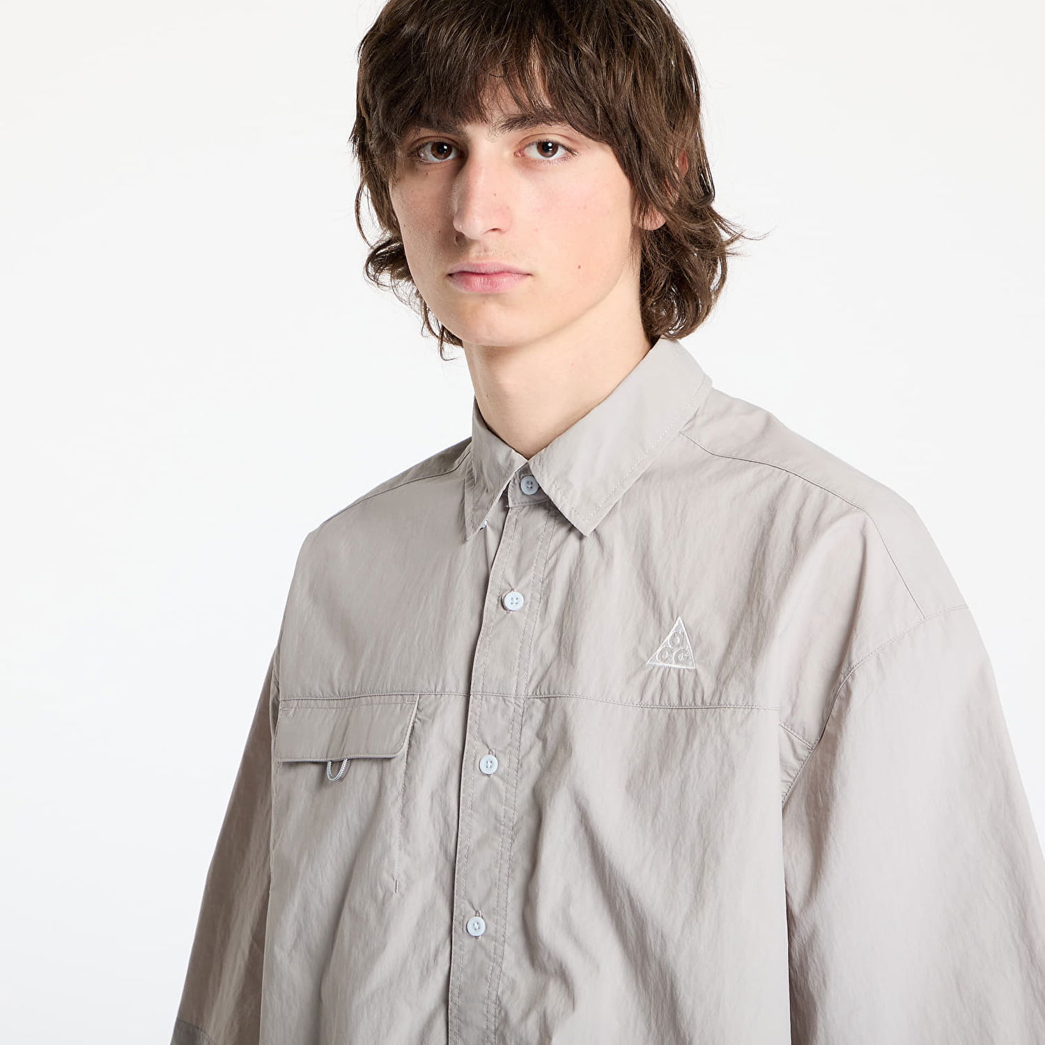 Риза Nike ACG ACG "Orb Weaver" UV Repel Short-Sleeve Shirt Сиво | HJ2883-009, 1