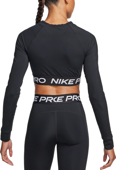 Съкратен топ Nike PRO DF 365 CROP LS TOP Черно | fv5484-010, 1