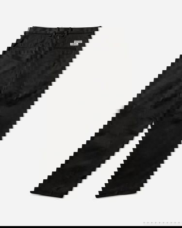 Панталони WACKO MARIA Double Pleated Chino Trousers (Type-1) Черно | 25FW-WMP-PT01 BLACK, 2