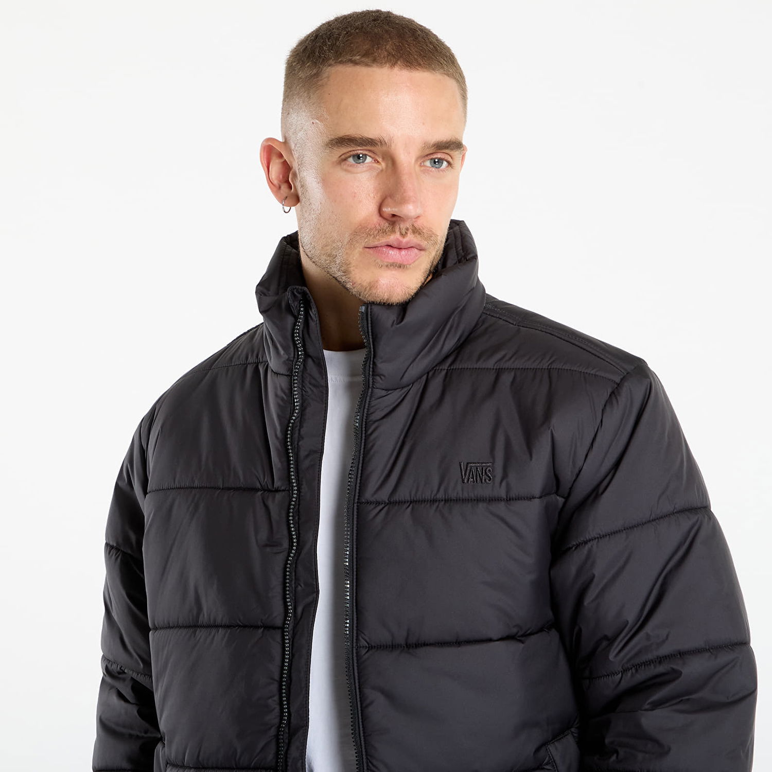 Пухо яке Vans Vans Hillgate Puffer Jacket Черно | VN000PJ9BLK1, 1