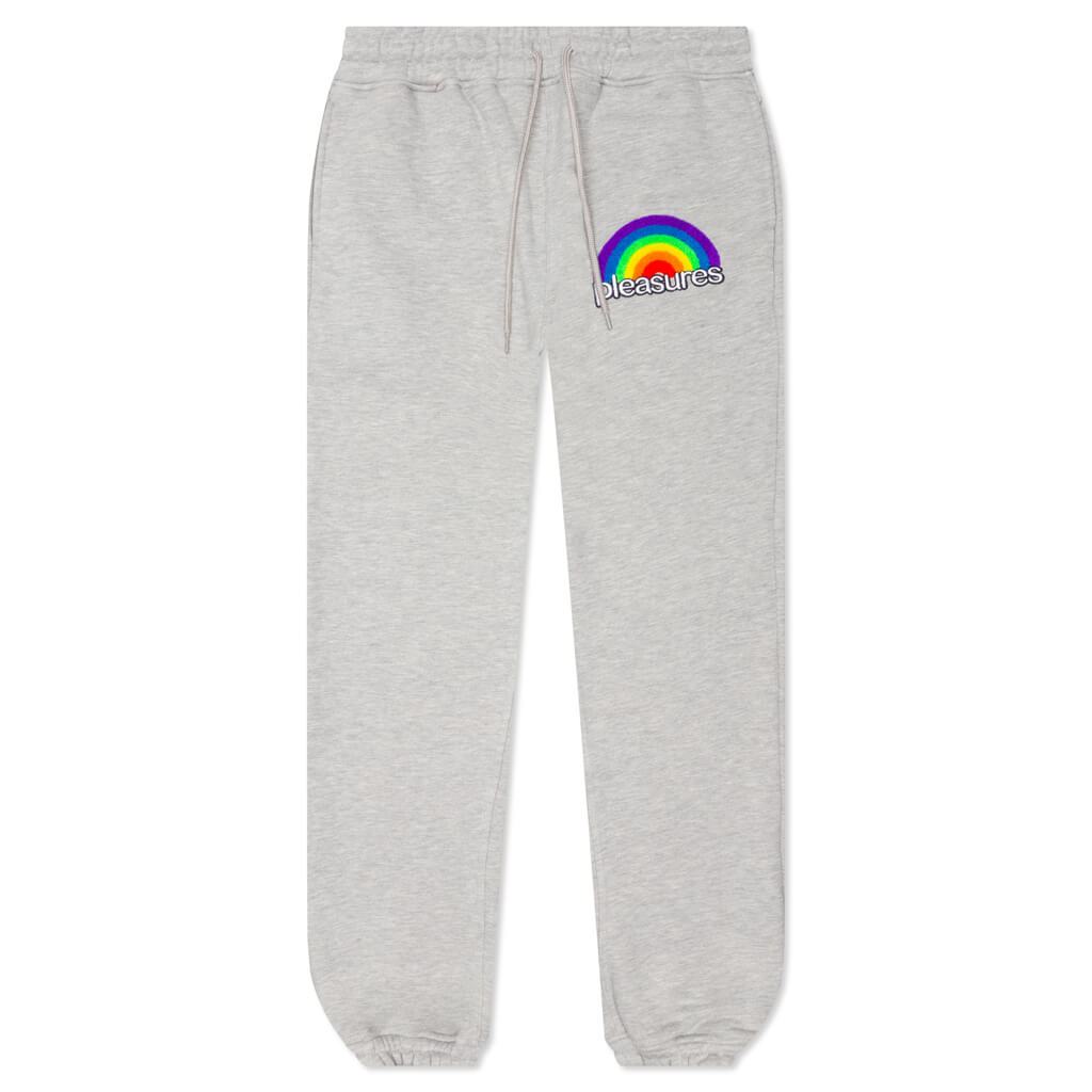 Спортни панталони Pleasures Good Time Sweatpants Heather Бежово | P21SU013-GREY, 0