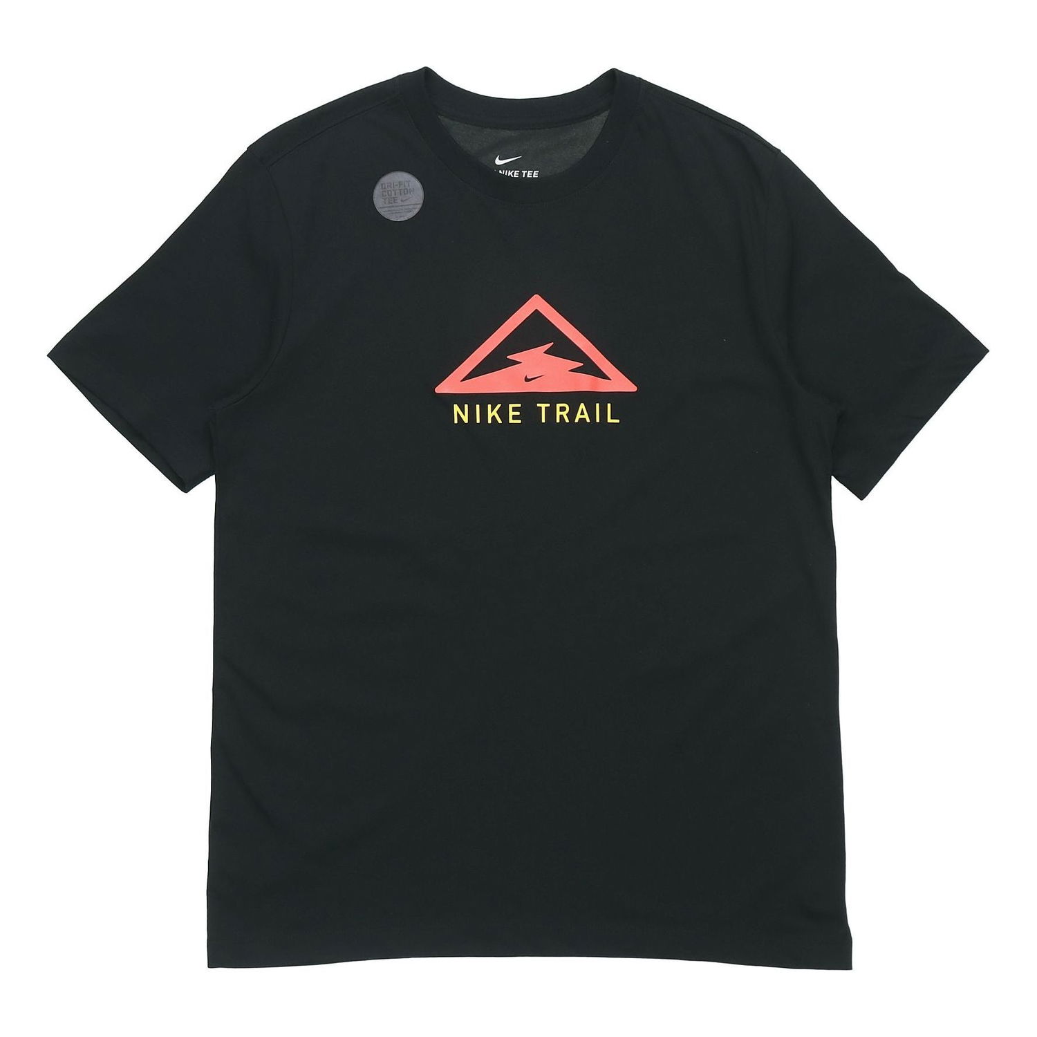 Тениска Nike Dri-FIT Trail Logo Printed Sports T-Shirt Черно | CT3858-010, 0