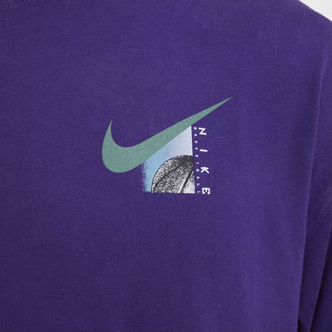 Тениска Nike Max90 Basketball Long Sleeve T-Shirt Лилаво | HF6195-504, 4