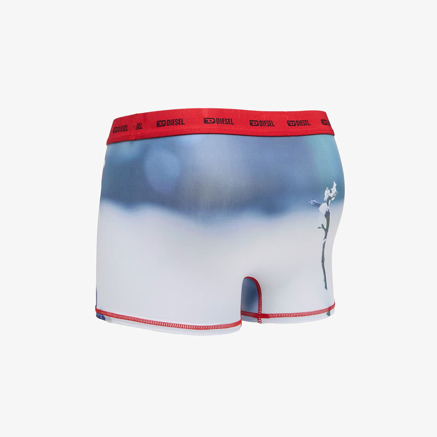 Боксерки Diesel Damien-Utlt Boxer-Shorts Red Бяло | A19562_0DLBE 42AA, 1
