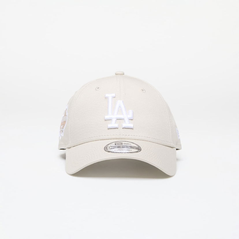 Шапка с козирка New Era Los Angeles Dodgers MLB Side Patch 9FORTY Adjustable Cap Бежово | 60435129