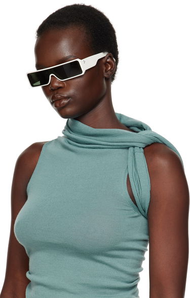 Слънчеви очила Rick Owens Porterville Gethsemane Gethshades Sunglasses Бяло | RG0000008 GPRLFS, 3